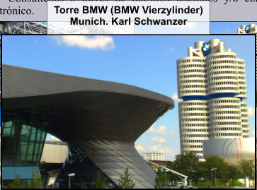 Torre BMW (BMW Vierzylinder) Munich. Karl Schwanzer